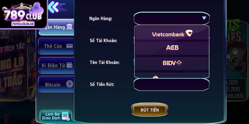 Điều kiện rút tiền an toàn tại 789Club